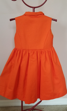 Load image into Gallery viewer, Orange Pique Dress
