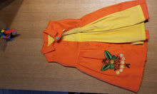 Load image into Gallery viewer, Orange Pique Dress
